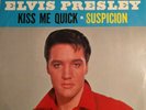 45 - Elvis - Kiss Me Quick / Suspicion - RCA promo WITH picture sleeve