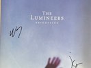 SIGNED BLUE LP COVER — | The Lumineers BRIGHTSIDE | LTD EDITION  BLACK VINYL