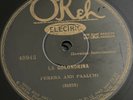 78 RPM (Hawaiian) Ferera & Paaluhi OKey 40943 Charmaine  La Golondrina V+
