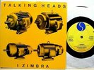 TALKING HEADS - I Zimbra / Paper - '79 UK Sire label EX/NM 7