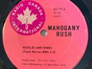 70's ROCK Mahogany Rush NICKLES AND DIMES Radio Canada 45 promo