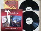 TROUBLE Psalm 9 / The Skull 2 LP DMM 1991 UK Metal Blade w/ Catalogue Doom Metal