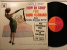 Ann Corio Lp How To Strip For Your Husband (W/ Nm Booklet) On Roulette - Vg++ /