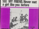 VINYL SINGLE  //  THE  KINKS  --  SEE  MY  FRIEND