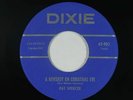Folk 45 - Pat Spencer - A Newsboy On Christmas Eve - Dixie - VG+ mp3 - obscure