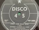 JOHNNY CLARKE & U ROY Every Knee Shall Bow STAR PTP1009 Roots Reggae 12” EX