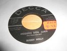 buddy holly   vinyl 45      DECCA         modern don juan/you are my one desire