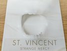 St Vincent Strange Mercy 2011 LP. Rare Ltd White Vinyl Gatefold.