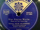 HILDE HILDEBRAND telefunken 1464 78 rpm phonograph record E-