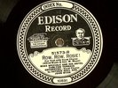 Edison Diamond Disk 51573 Mike Speciale Billy Wynne Orchestra Row Rosie Arabella