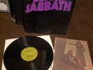 BLACK SABBATH - MASTER OF REALITY LP, 1971 TERRE HAUTE VG+ w/POSTER RARE
