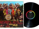 THE BEATLES - Sgt Pepper's Lonely Hearts Club Band LP Original Rainbow VG+