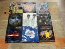 Bundle 9 Vinyl ROCK LP'S IRON MAIDEN MOTORHEAD QUEEN MEATLOAF CARLOS SANTANA
