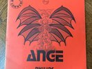  LP HORS COMMERCE ANGE CARICATURES 1972 JOHNNY HALLYDAY CIRCUS PROMO AVEC POSTER