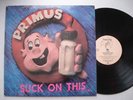 PRIMUS Suck On This VG+ PRAWN SONG RED 22 '89 Original vinyl LP
