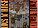 GUNS N' ROSES Appetite For Destruction LP Promo 1987 Banned Cover w/ Stickers