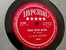 LIL' SON JACKSON True Love Blues Ticket Agent Blues 78 Imperial IM-206 Blues