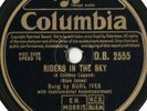 BURL IVES RARER 50'S 78 - RIDERS IN THE SKY - WAYFARING STRANGER - EX+ CONDITION