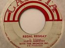 Ska Rocksteady 45 LLOYD ROBINSON Regal Reggay/Keyboard Reggay Carifta HEAR Rare