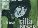 CILLA BLACK 1965 “YOU´VE LOST THAT LOVIN´ FEELIN´ 7” UNIQUE P/S 45 BRAZIL