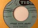 Mod Popcorn Exotica 45 RUTH CHRISTIE Strange Exotic Melody/My Lament Tide HEAR