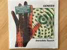 Genesis Invisible Touch Vinyl LP, NM, In Shrink w Hype Sticker, OG Press