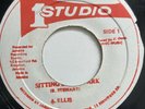ALTON ELLIS Sitting In The Park 45 SOUND SIMENSION 7