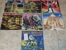 IRON MAIDEN ORIGINAL VINYL RECORD PRESSINGS 1980-1985 IN SEALED CONDITION.