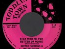Simtec Simmons & Wylie Dixon  Stay With Me For Better   Northern soul MINT-