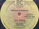 12 INCH DISCO BOOGIE / DOLETTE McDONALD / XTRA SPECIAL / B C RECORDS / LISTEN
