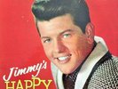 JIMMY CLANTON HAPPY/BLUE Ace 2-LP gatefold 1960 COLOR VINYL E+ w/poster & letter
