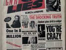 GUNS N' ROSES - G N' R LIES 1988 GEFFEN REC 24198-1 AUS VINYL LP