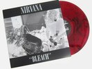 Nirvana ‎– Bleach Exclusive Limited Edition Red & Black Marble Colored Vinyl LP