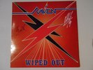 RAVEN - LP Wiped out mit Original-Autogrammen  ex/ex-, NEAT 1004, TOP