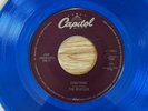 BEATLES COLORED VINYL 45 SOMETHING  / COME TOGETHER BLUE CEMA