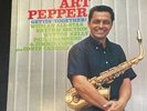 ART PEPPER Gettin' Together  LP VINYL UK Contemporary 1961 7 Track Yellow Deep