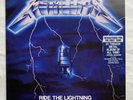 Metallica - Ride the Lightning - 180gm Vinyl LP Reissue