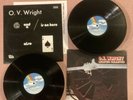 O.V. Wright LP LOT. Nickel a Nail & Ace of Spades, Memphis Unlimited 1988 JAPAN