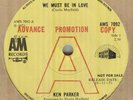 KEN PARKER*WE MUST BE IN LOVE*DEMO*REGGAE*THE A & M LABEL*LISTEN TO IT