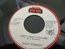 GARY STEWART ON RED ASH - LIFE'S A GAME/I GOT A BAD ATTITUDE - RARE ROCKABILLY