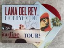Honeymoon [LP] by Lana Del Rey - SIGNED Red Vinyl. Open, Not Played Rare