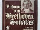 ENRICO MAINARDI & CARLO ZECCHI - Beethoven sonatas - RADIOTON LP HUNGARY  EX