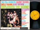 THE POLL WINNERS Exploring The Scene LP CONTEMPORARY M 3581 US 1960 DG MONO