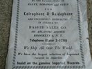 Arabic 78 rpm record catalog by Rashid Sales