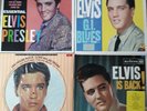 4x Elvis Vinyl LPS inc Jailhouse Rock Picture Disc, Essential, Is Back, GI Blues