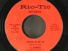 J.J. BARNES: please let me in / i think i found a love RIC-TIC 7