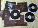 VENOM X 3 LP (Welcome to hell/Black metal/At war with Satan) UK Neat origs EX-