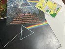 PINK FLOYD DARK SIDE OF THE MOON HARVEST ViNYL LP RECORD ALBUM W/ POSTERS DECALS
