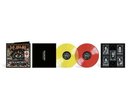 DEF LEPPARD SIGNED AUTOGRAPHED DIAMOND STAR HALOS CD WITH RED YELLOW VINYL 2LP