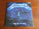 METALLICA - Ride the Lightning MINT 1989 Vertigo Europe STILL SEALED